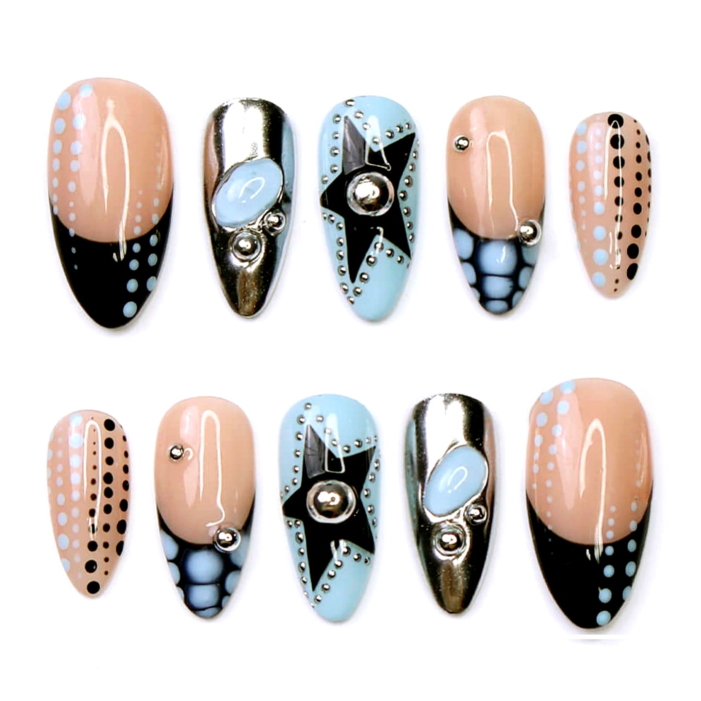 Star Polka Dot Trending Style