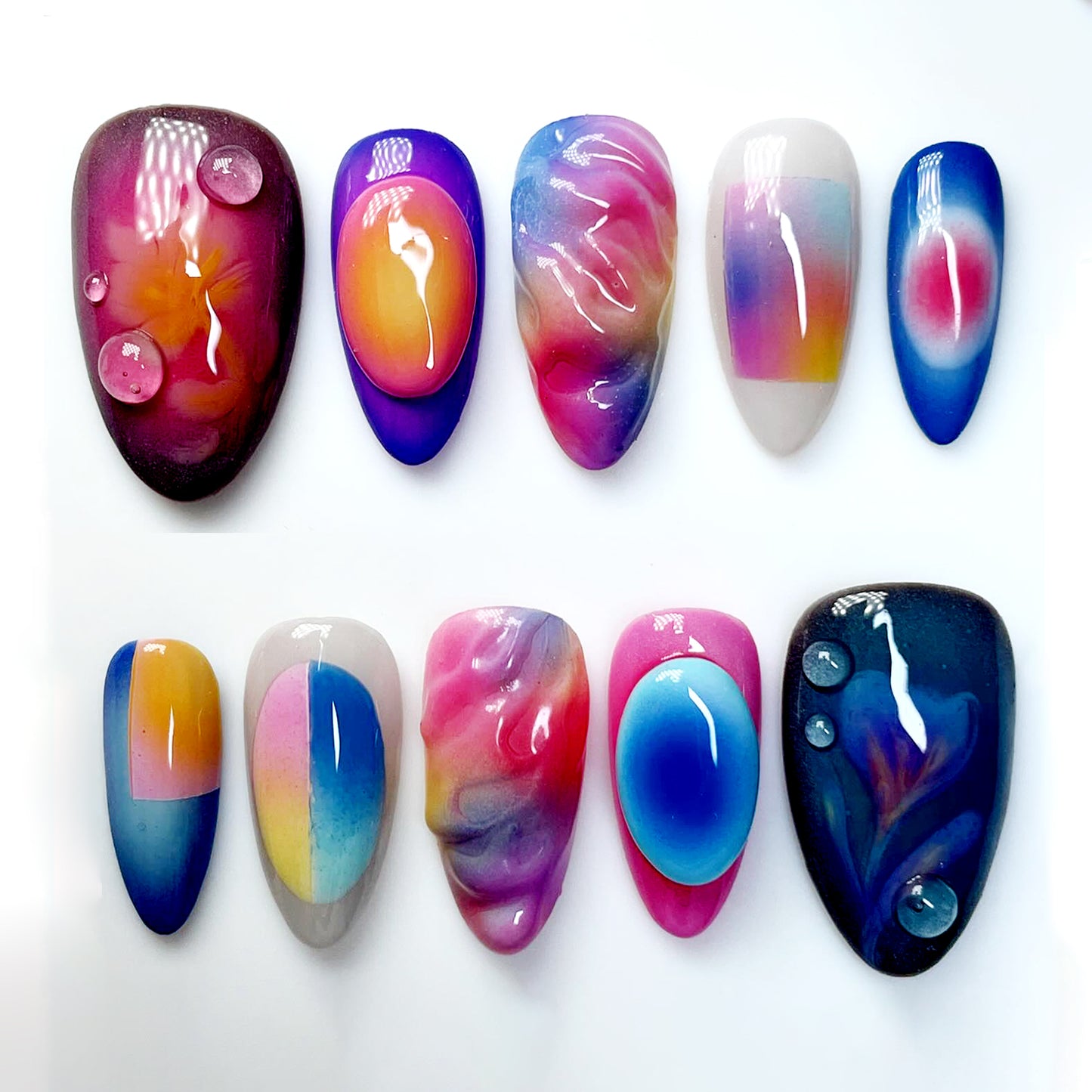 A2 Ombre Universe Style