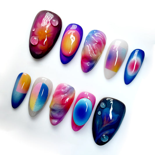 A2 Ombre Universe Style