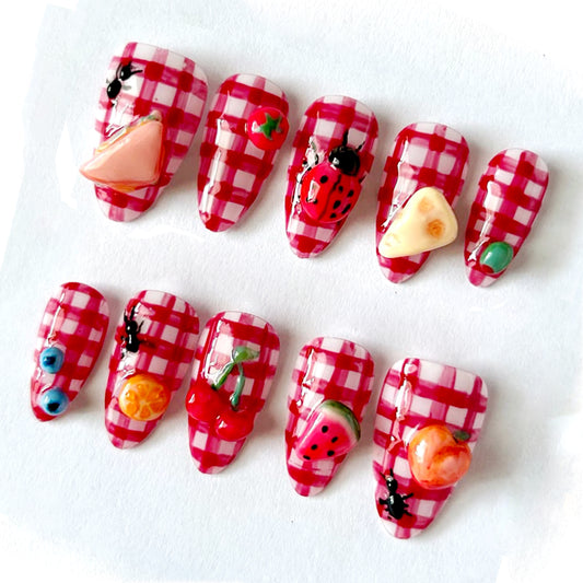 A7 Strawberry Cake Fruit