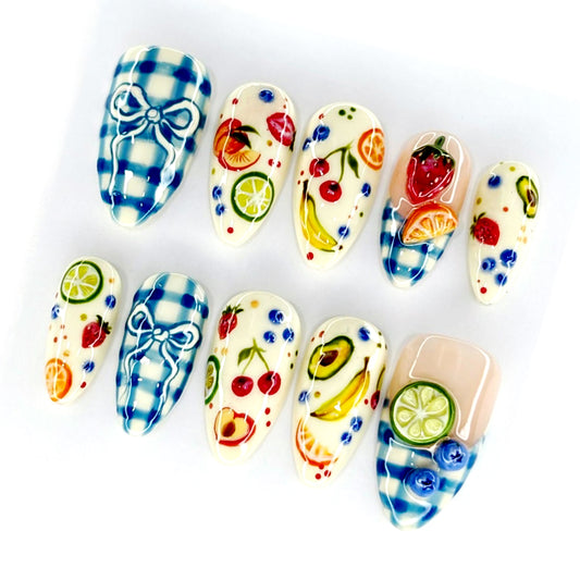 A15 Cute Fruit and Bow