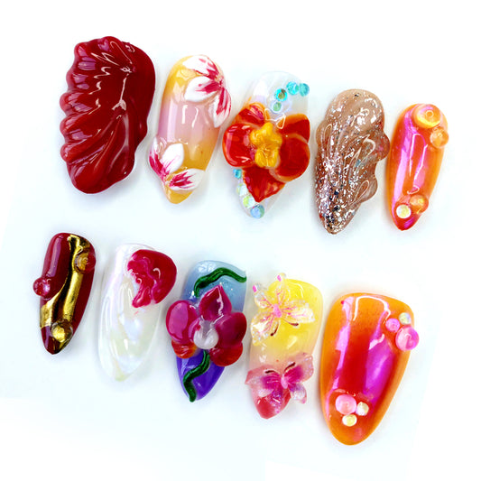 A22 Orchid Flower 3D