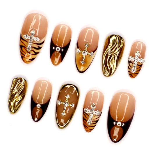 A49 Luxury Gold Charm