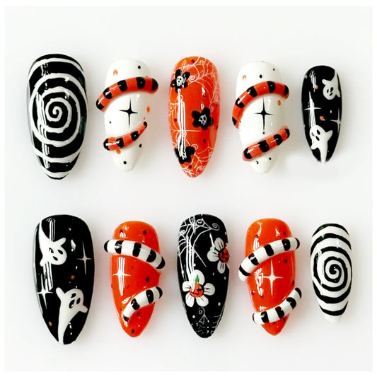 A59 Snake 3D Black Red