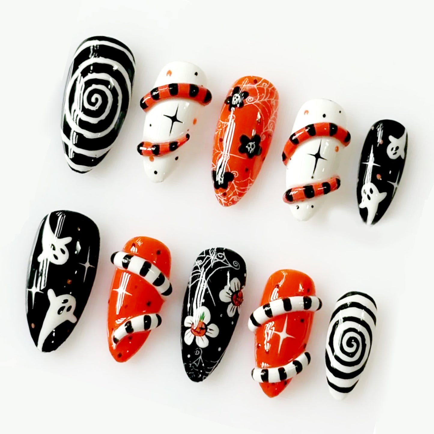 A59 Snake 3D Black Red