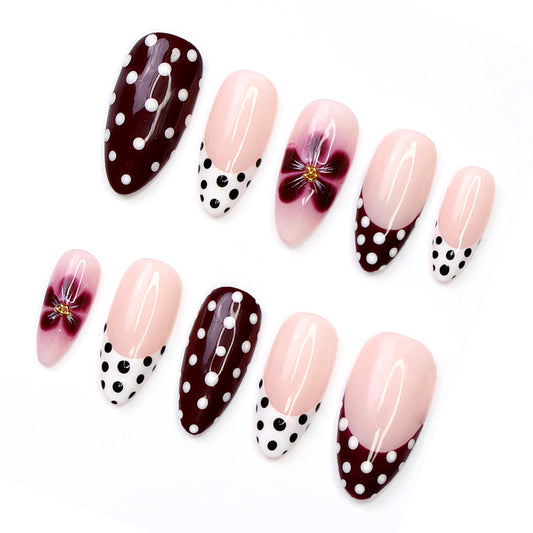 Polka dot French Tip