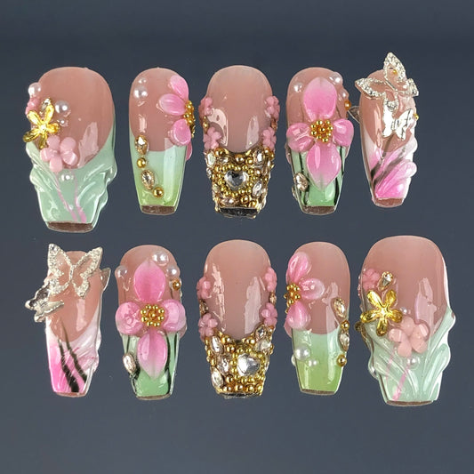 A257 Butterflies and flowers