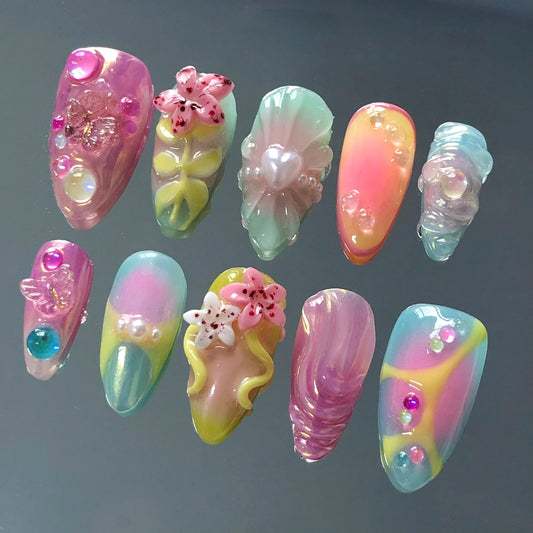 A265 Vibrant Flower garden