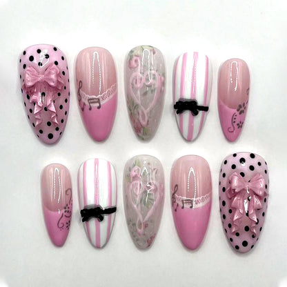 A96 Pink Bow