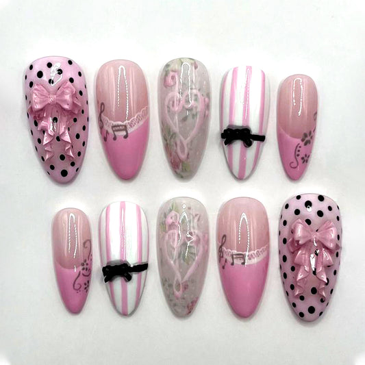 A96 Pink Bow