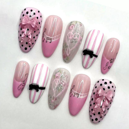 A96 Pink Bow