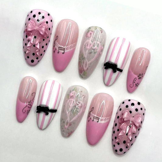 A96 Pink Bow