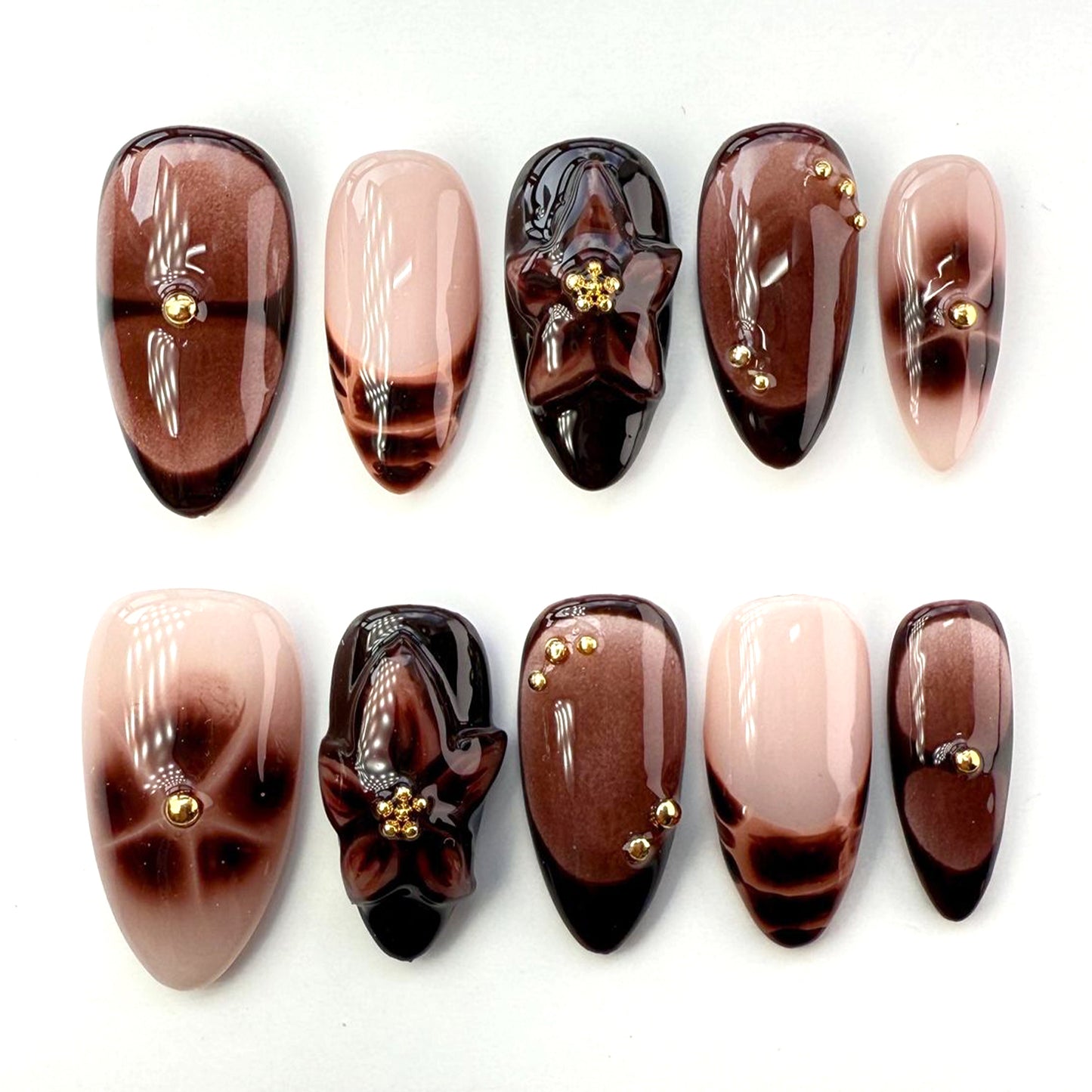 A99 Brown Flower