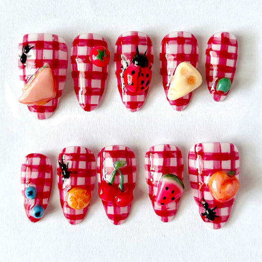 A7 Strawberry Cake Fruit