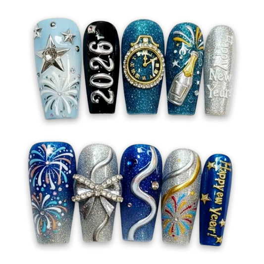 A223 Blue New Year