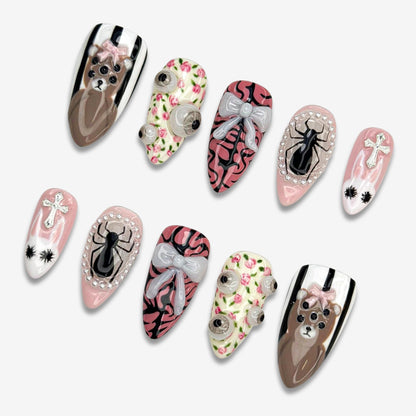 Bow, Bear and Spider 3D Gel