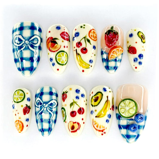 A15 Cute Fruit and Bow