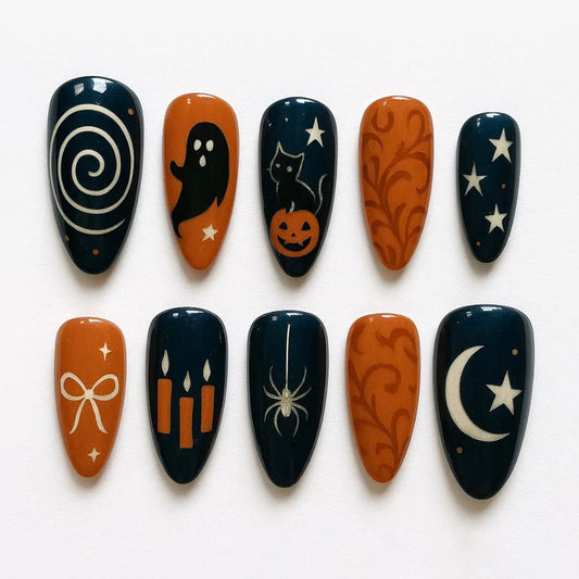 A44 Ghost and Pumpkin