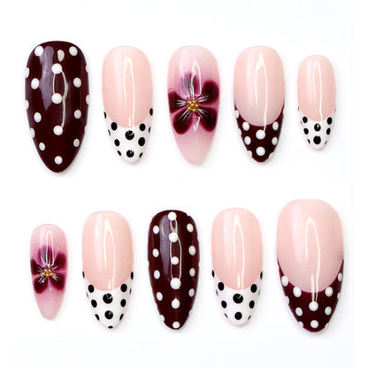 Polka dot French Tip