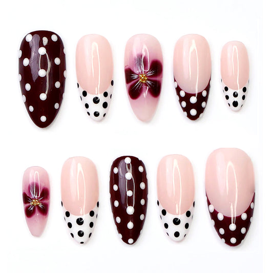 Polka dot French Tip