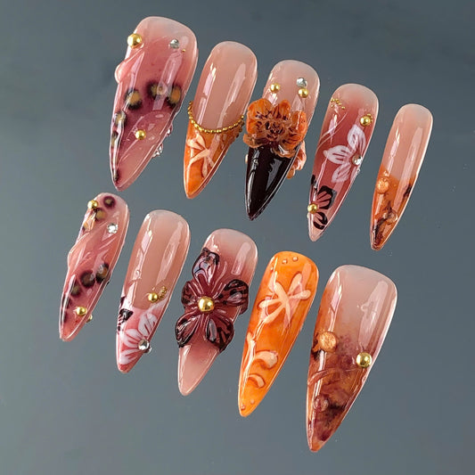 A251 Orchids Orange