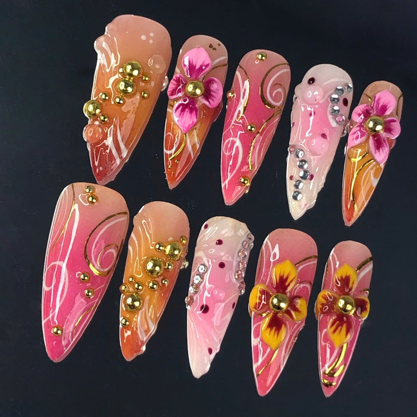 A229 Flower Garden Long