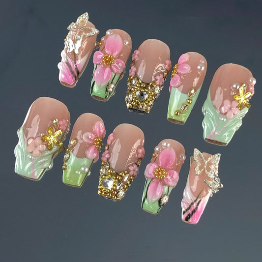 A257 Butterflies and flowers