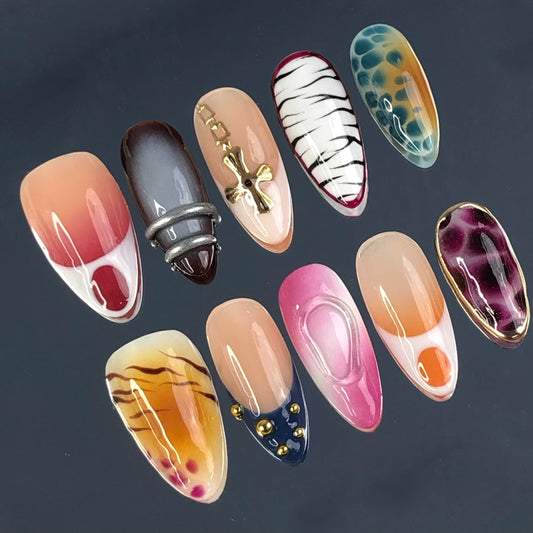 A232 Colorful Frenchtip